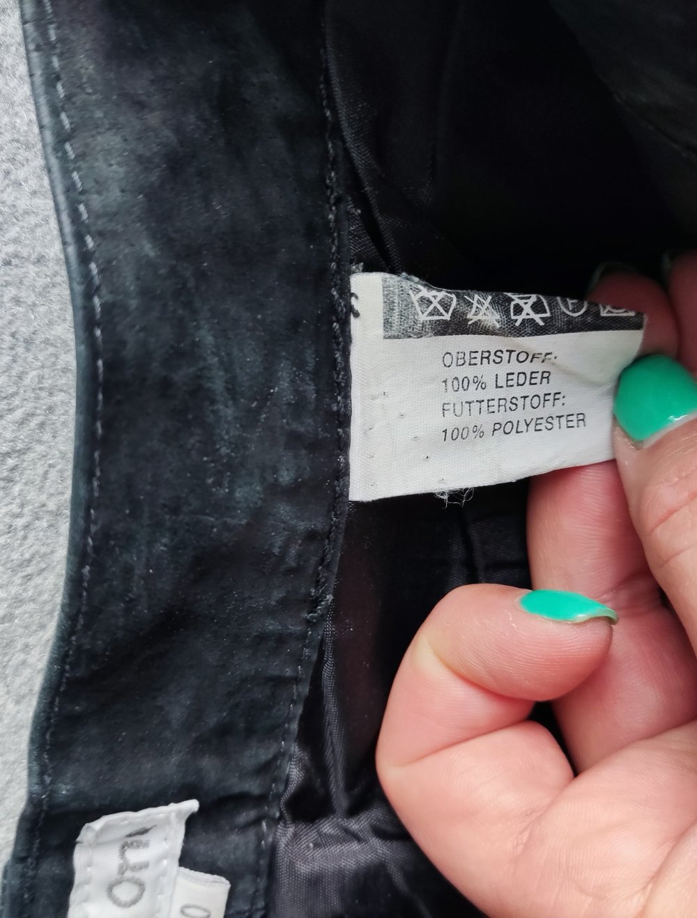 Echtlederhose Street One 36