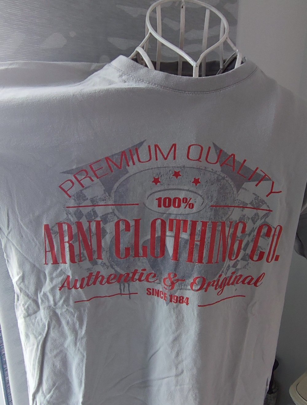 B&C Herrenshirt XL grau