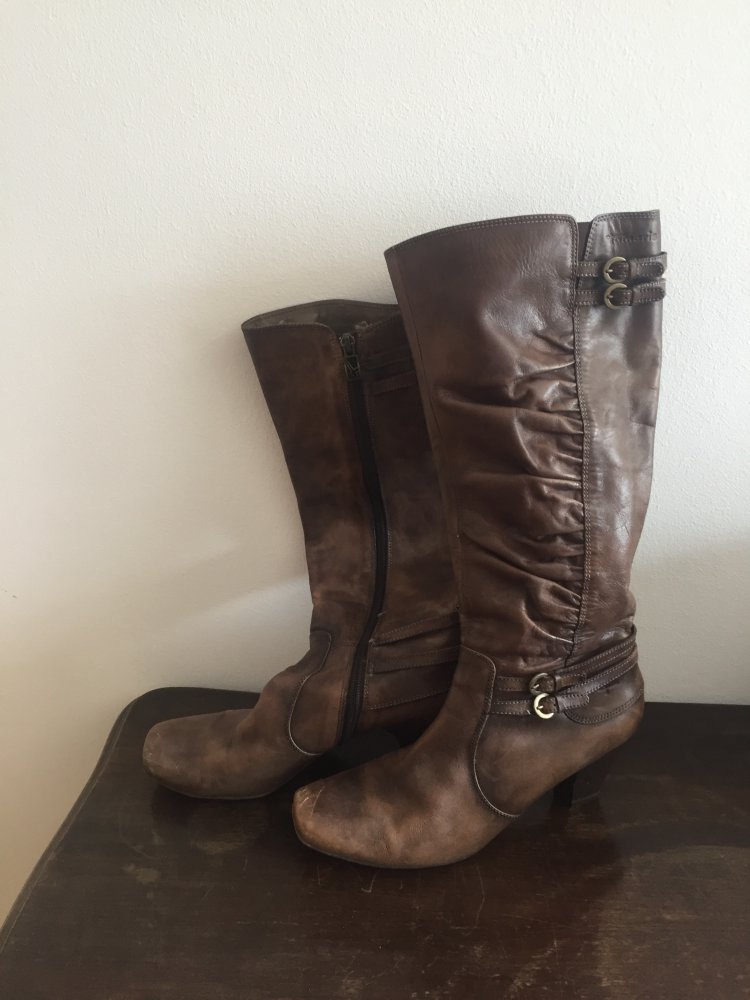 Braune Tamaris Stiefel 