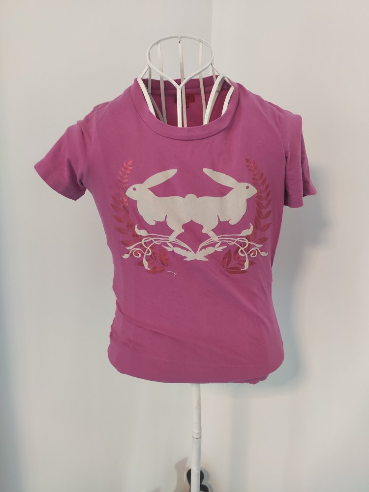 Pinkes Hugo Boss Printshirt S