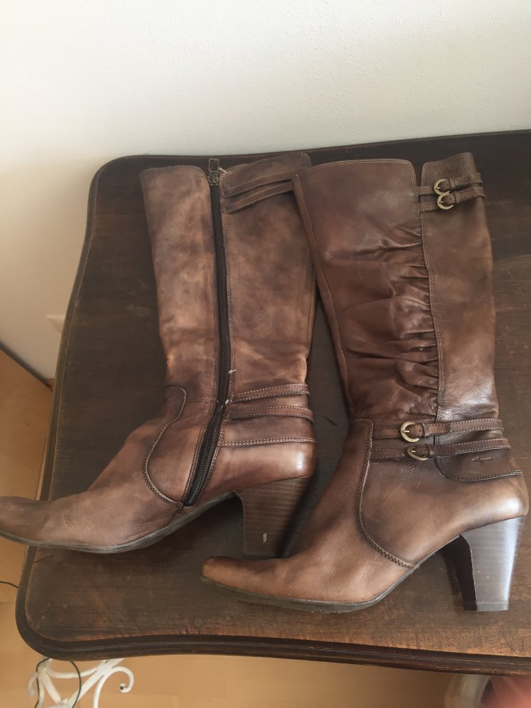 Braune Tamaris Stiefel 