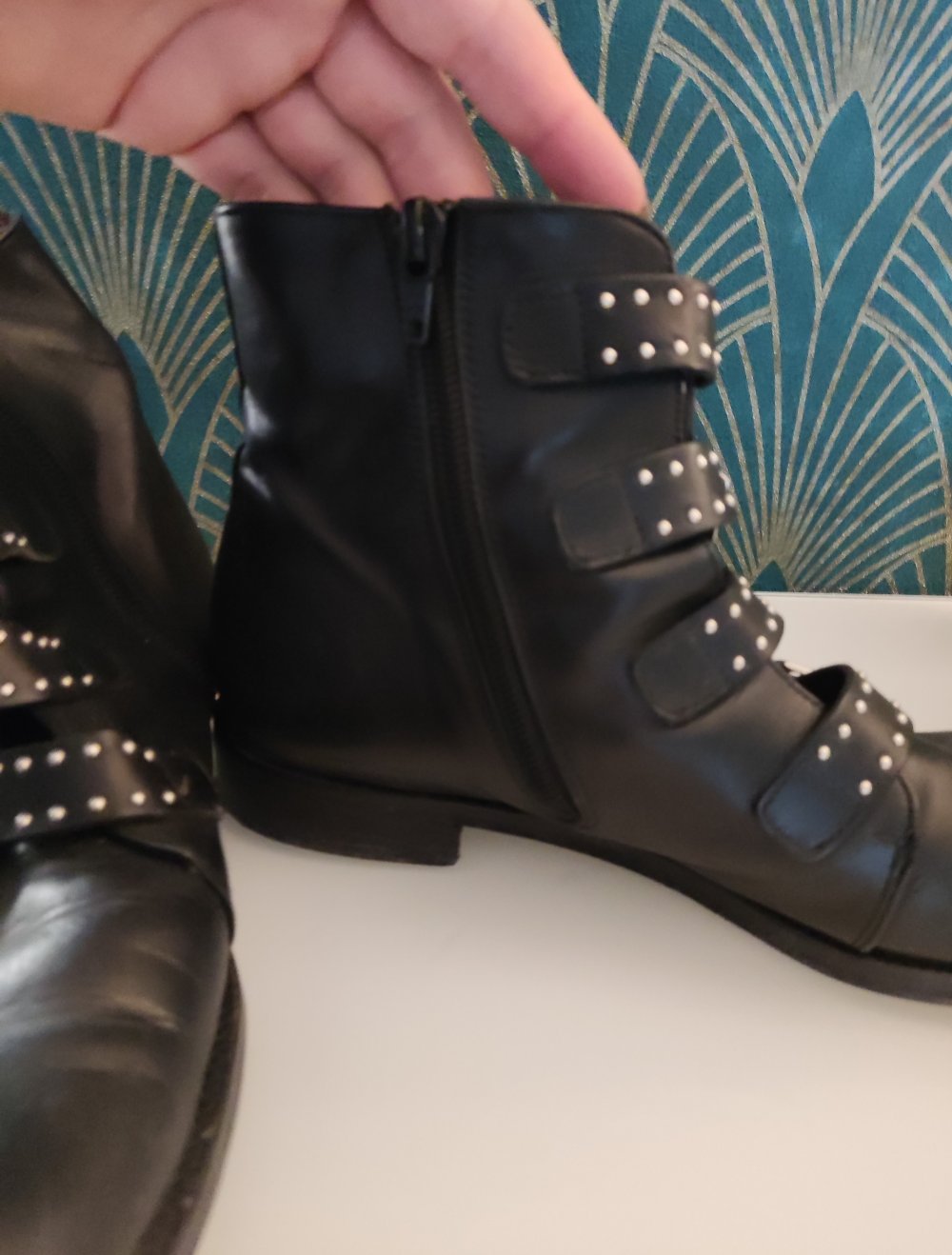 Pertini Nieten Stiefeletten 39,5