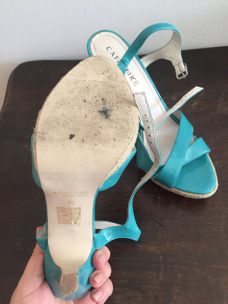 Türkise CaféNoir High Heels 