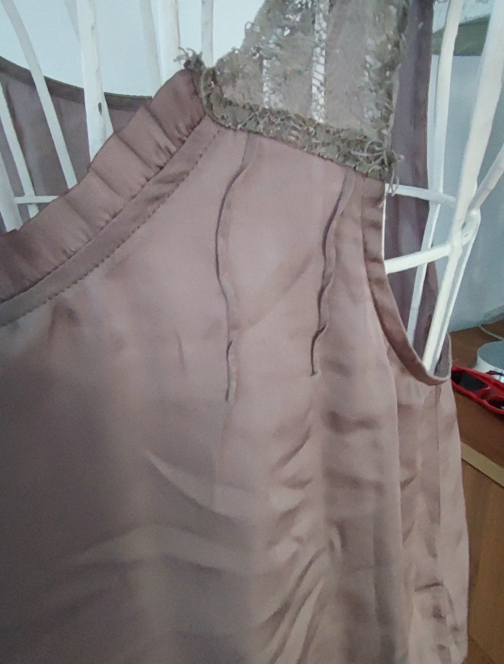 Satin Top M Saint Tropez