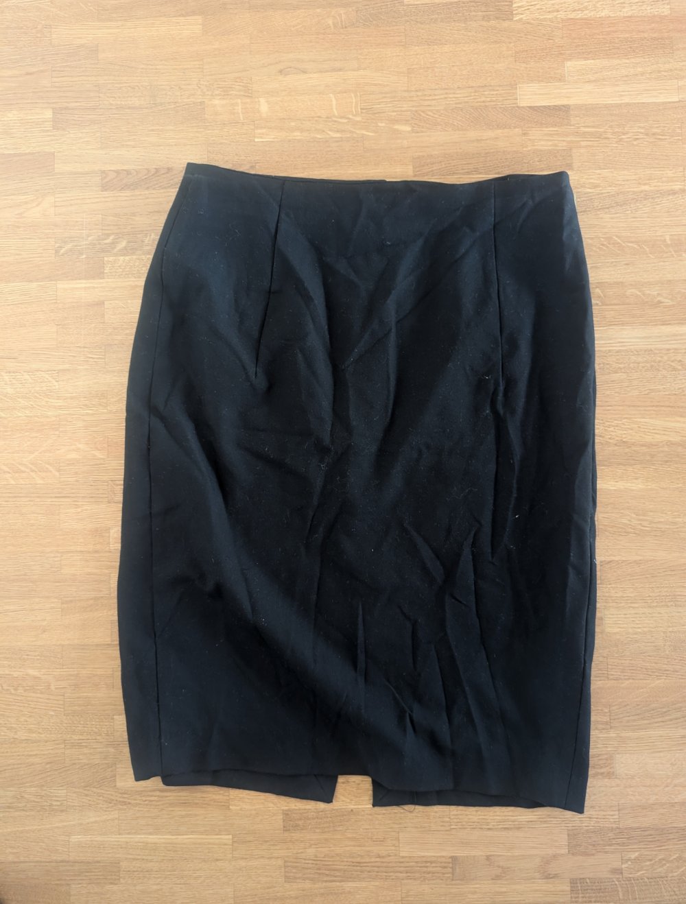 schwarzer Bleistift-Rock 40 Zara