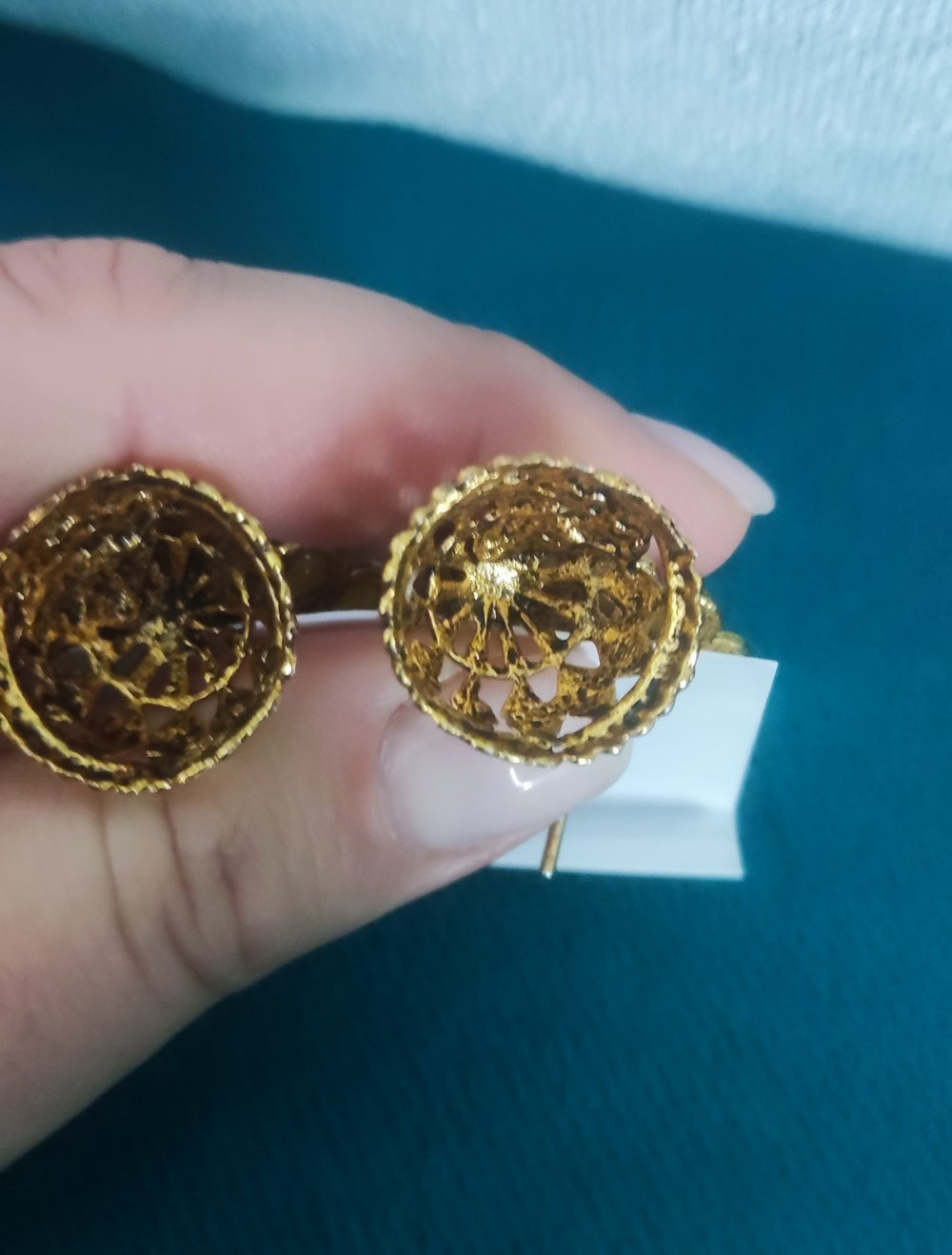 Ohrringe Modeschmuck auffällig