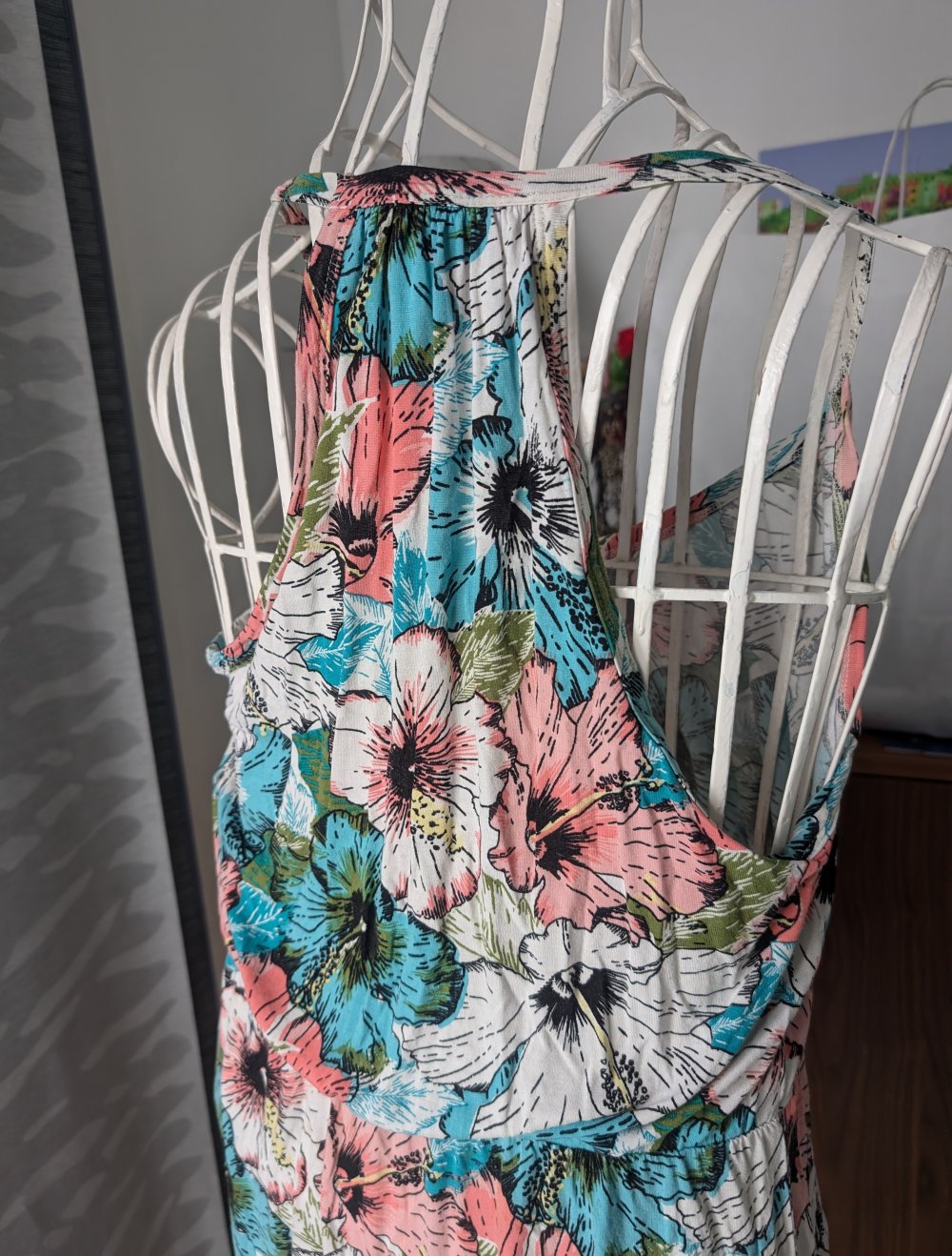 helles florales Sommerkleid H &M S