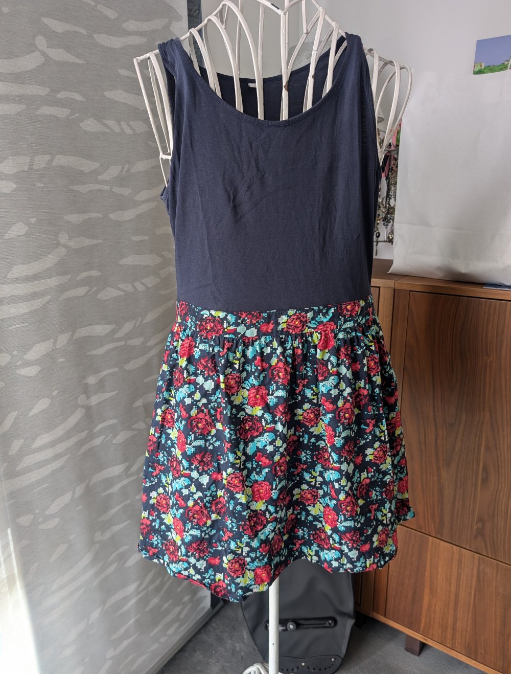 dunkelblaues S. Oliver Kleid 38