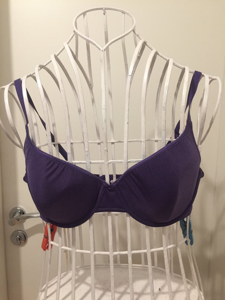 Lila Bügel-BH 