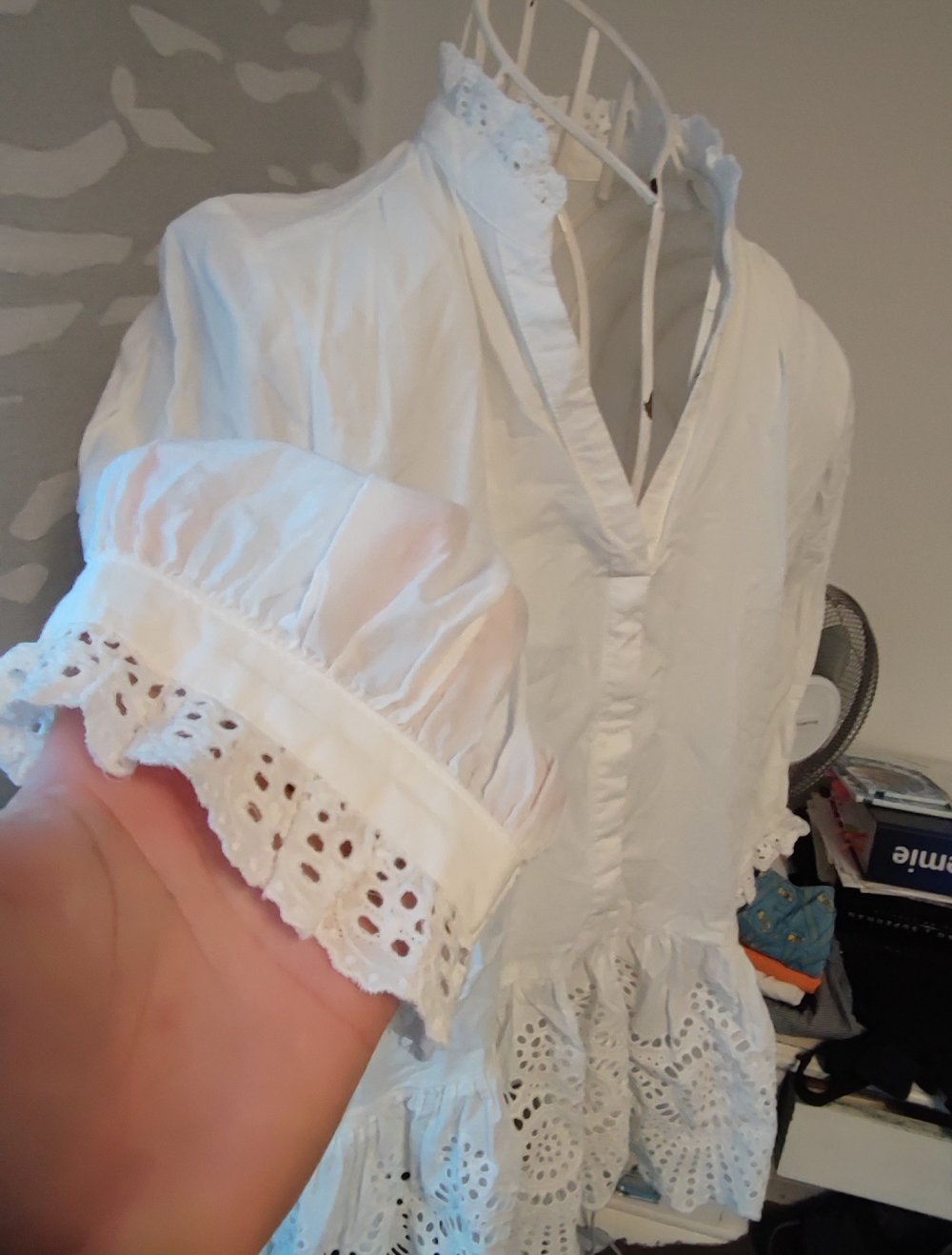 Weisse Reserved Bluse 36