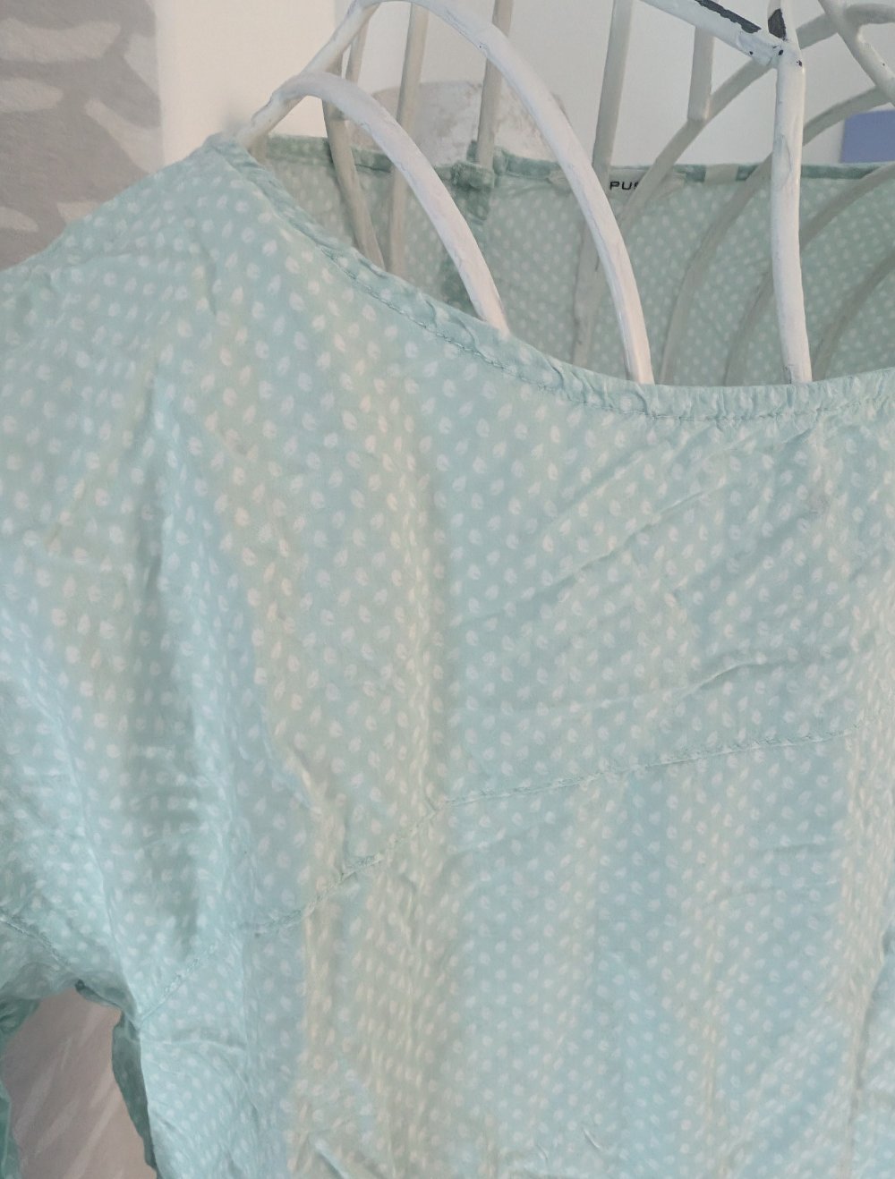 Opus Viskose Shirt 38 Pünktchen Hi