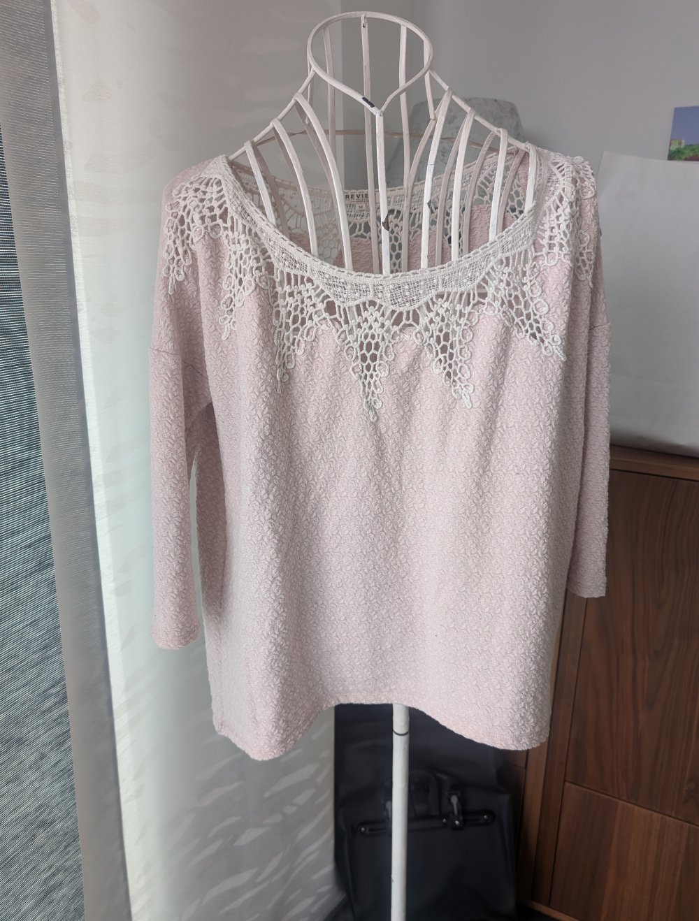 helles Review Shirt geklöppelt M