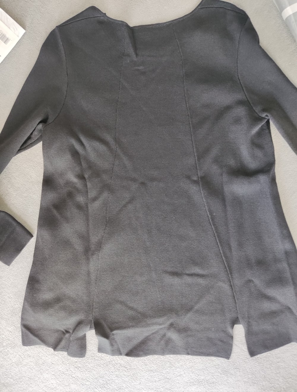 Schwarzer Opus Pullover 36