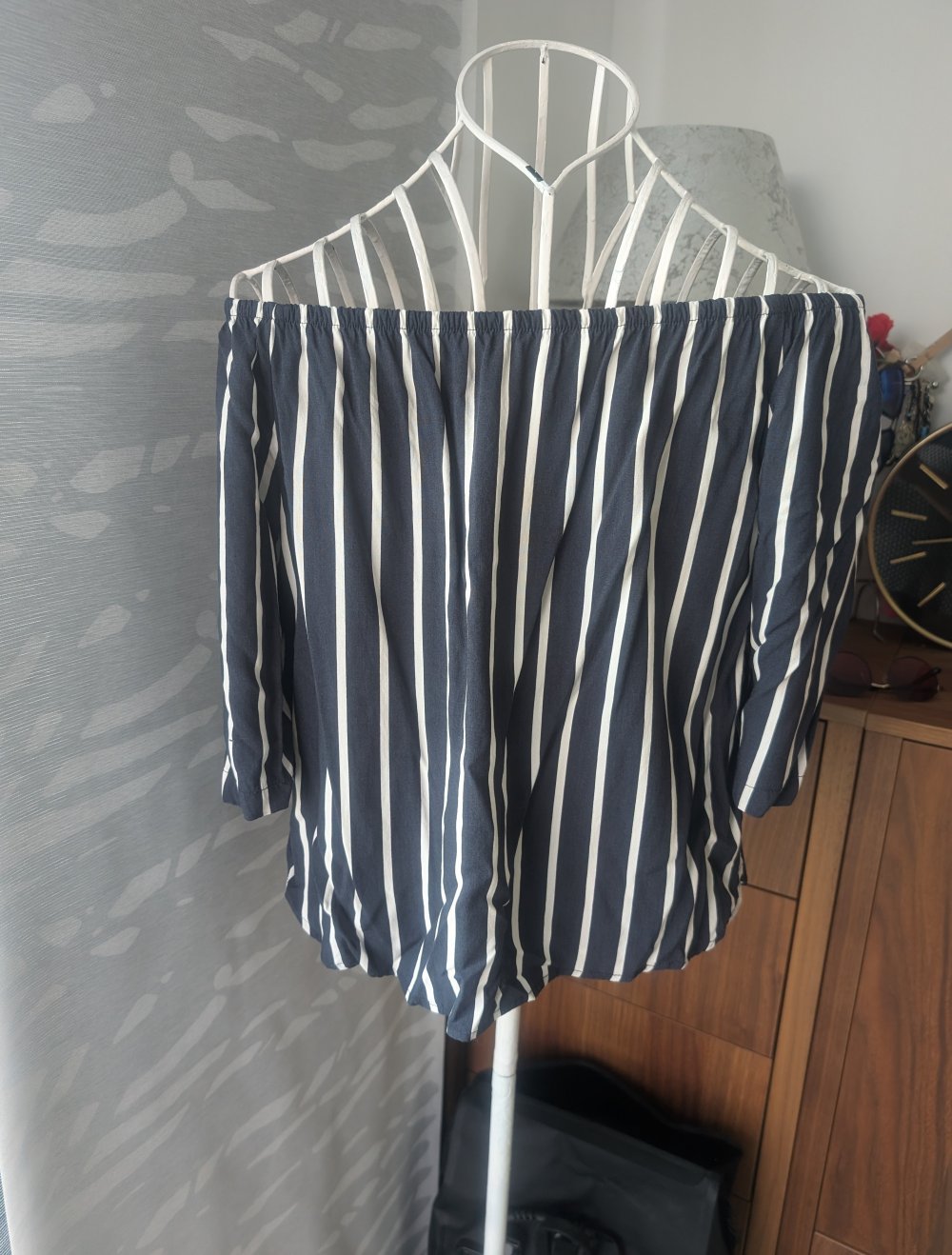 Viskose Oberteil Carmenausschnitt Only 38