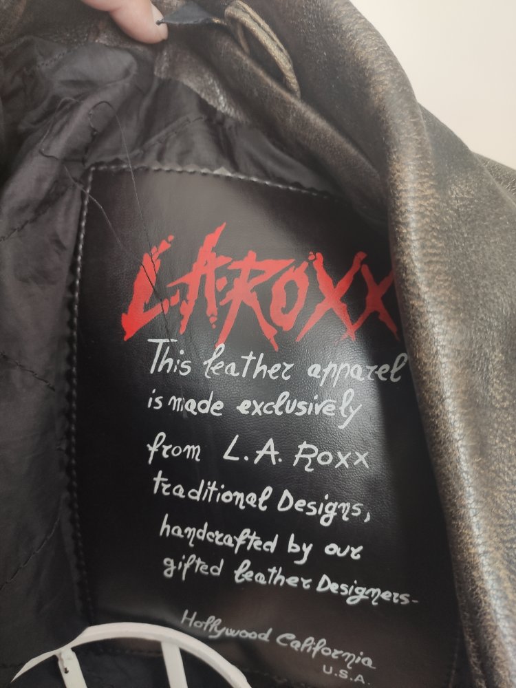 Echtlederjacke Herren 44 Unikat Designerstück 