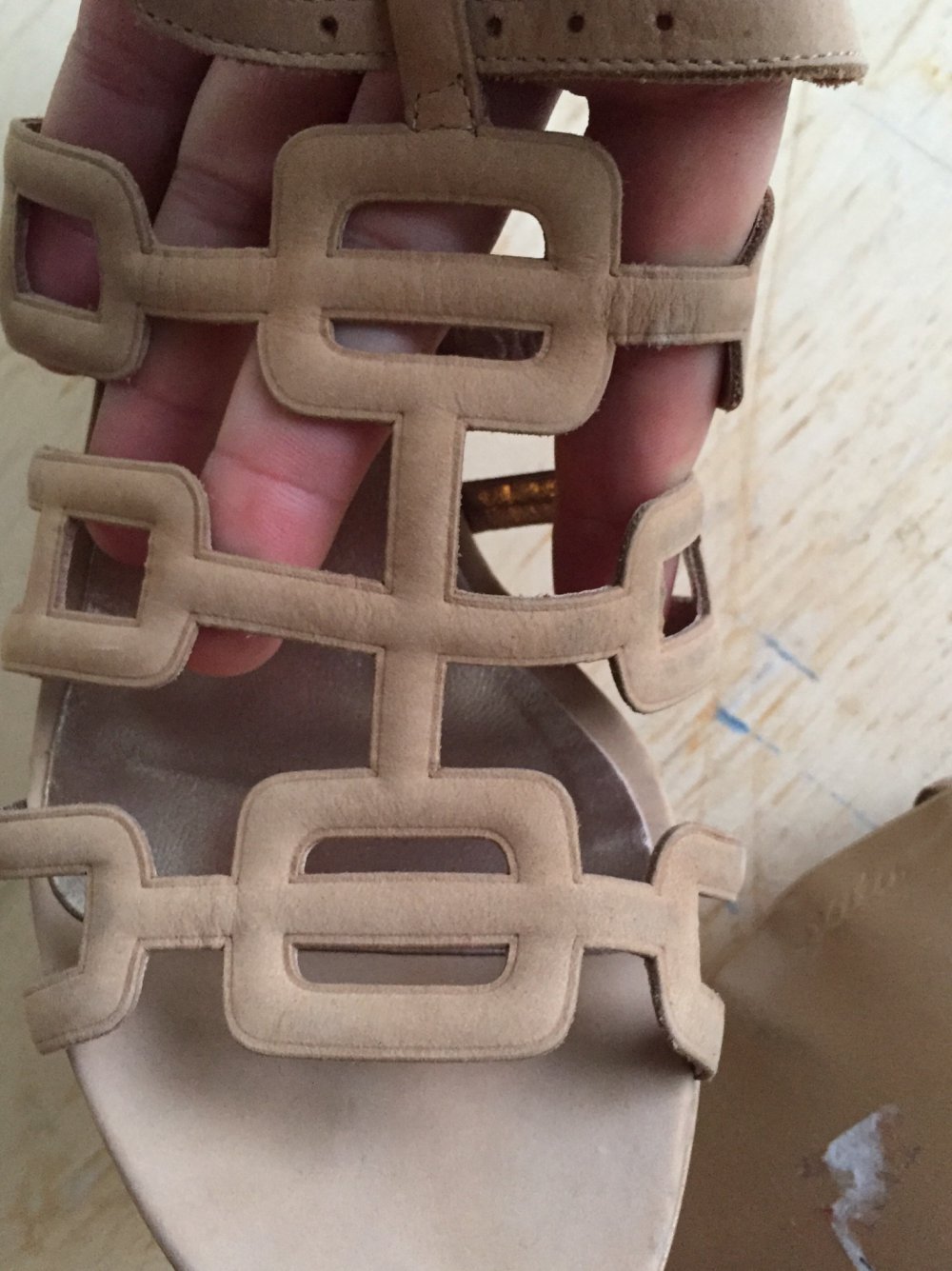 Beige Sandalen Bata 38