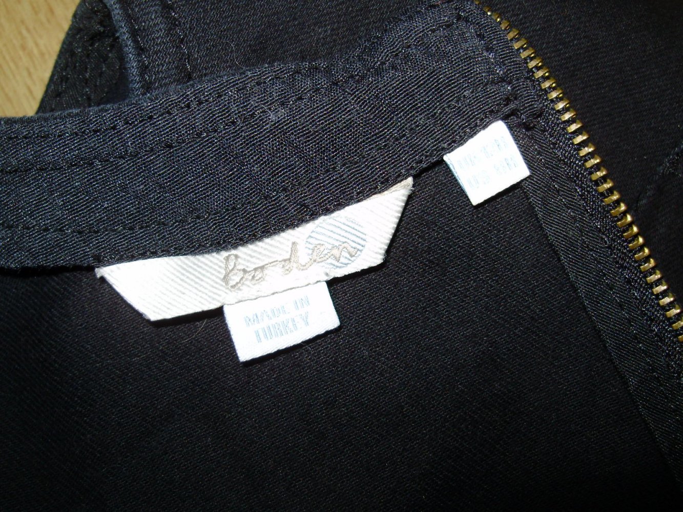 Boden Kleid Etui schwarz Denim BW 8R = M