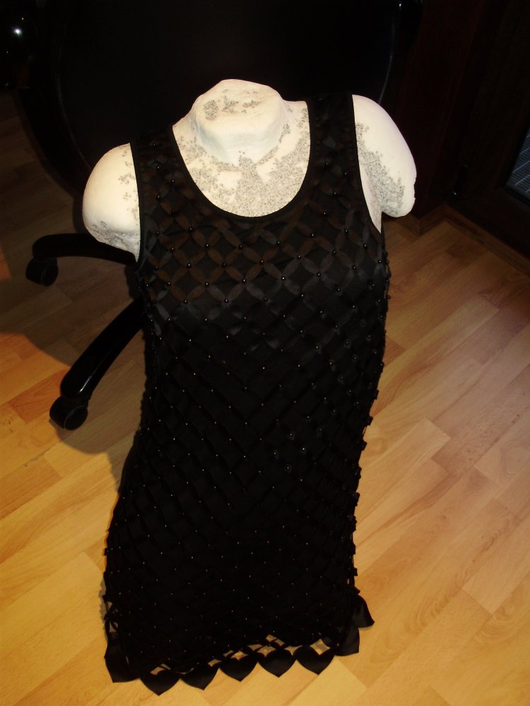 vero moda Kleid schwarz edel Gr S