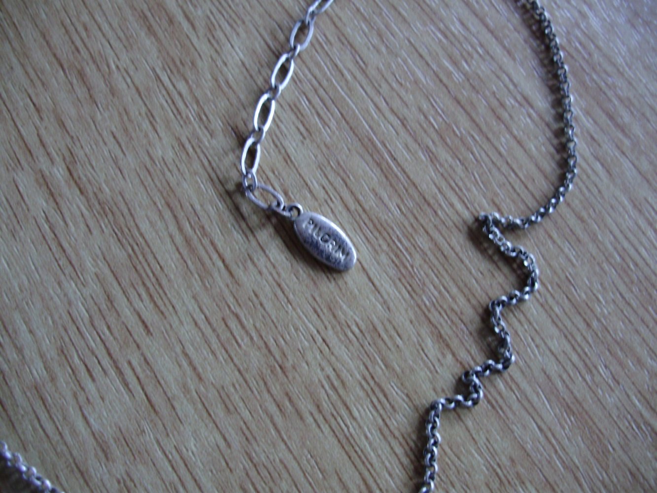 Pilgrim Kette silbern Blatt