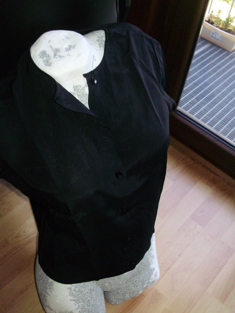 Bluse Oberteil schwarz 42 40