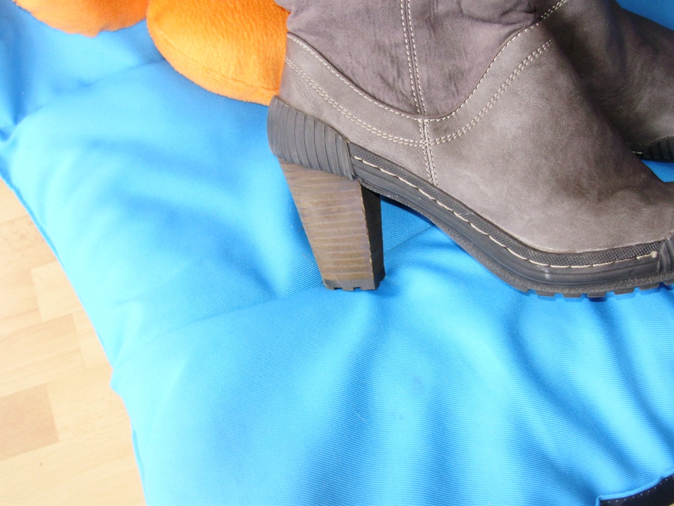 s. oliver Stiefel braun Teddy runde Form Gr 40 NEU