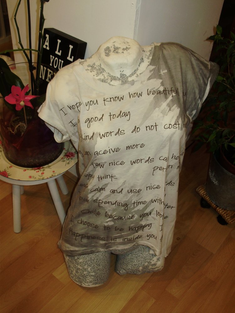 Shirt lässig ausgefallen Gr M L wie neu