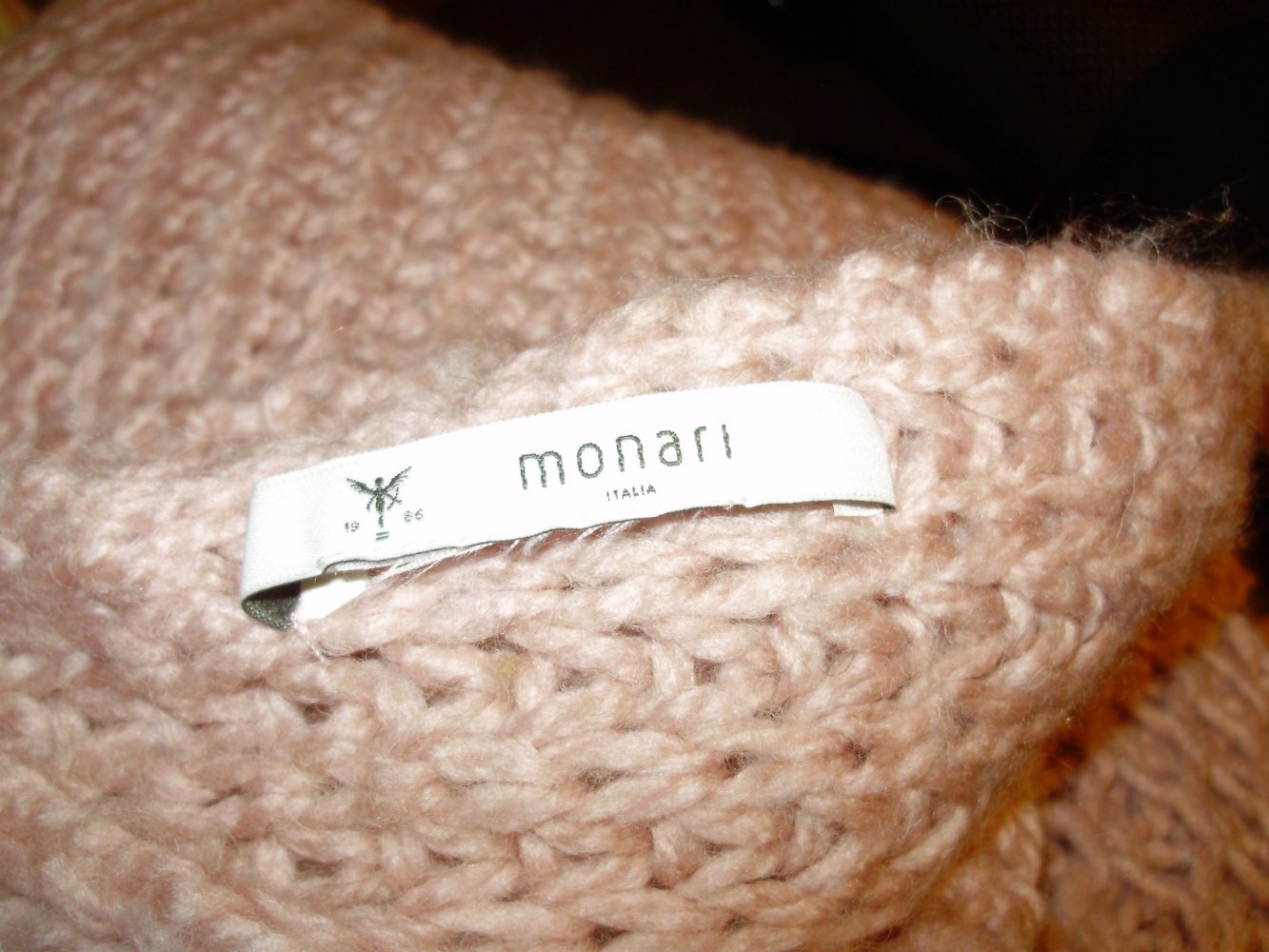 Monari Schal weich warm altrose