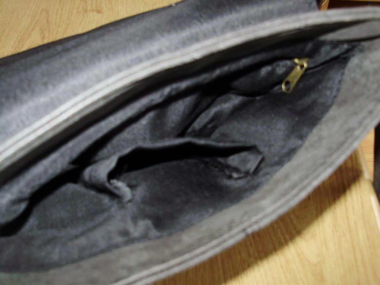 Umhängetasche Crossbag grau NEU