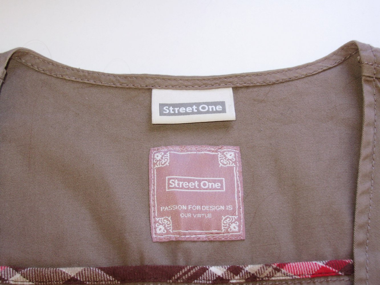 Street one Weste braun Riegel ausgefallen Gr 36 wie neu!