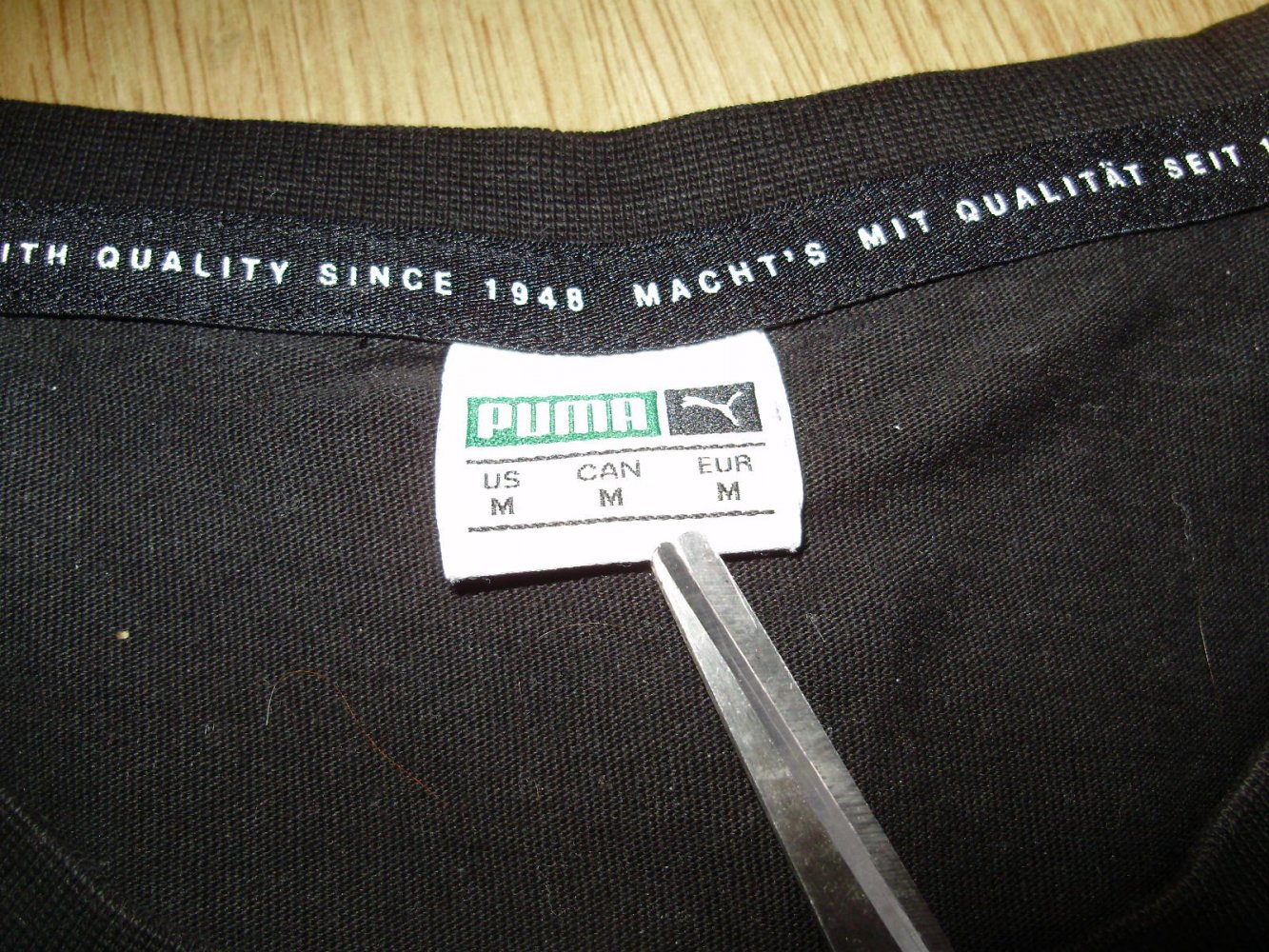 Puma Shirt schwarz Silber M