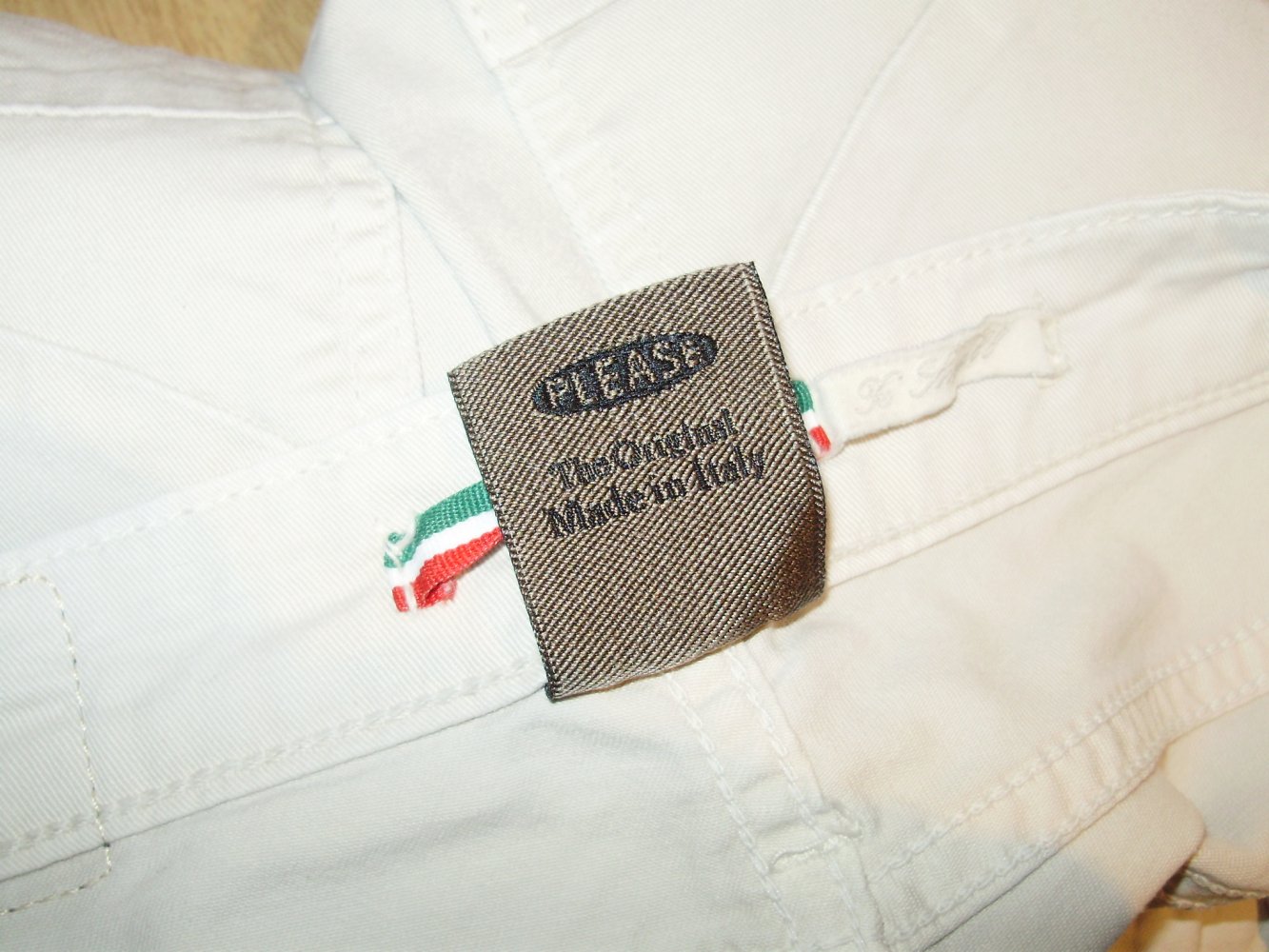 Please Hose lichtgrau XS = S