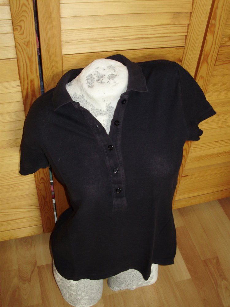 Strenesse Poloshirt schwarz Gr 40