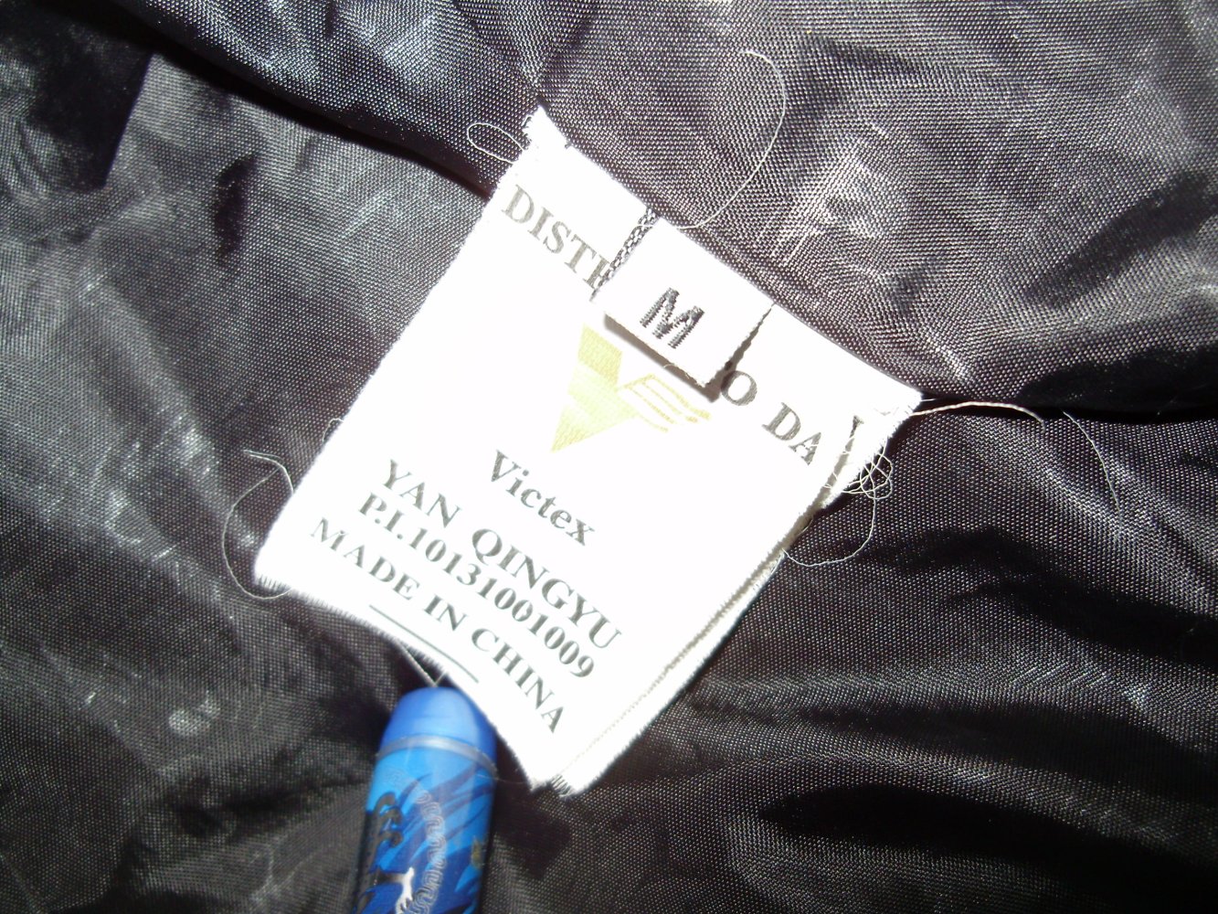 Winterjacke Daunen schwarz Kapuze M