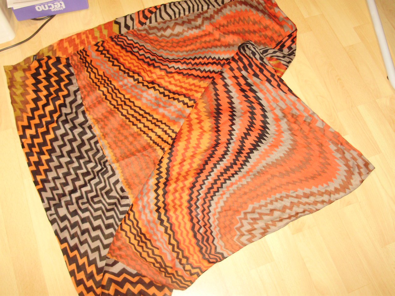 Loop Schlauchschal sehr weich Rottöne wie neu