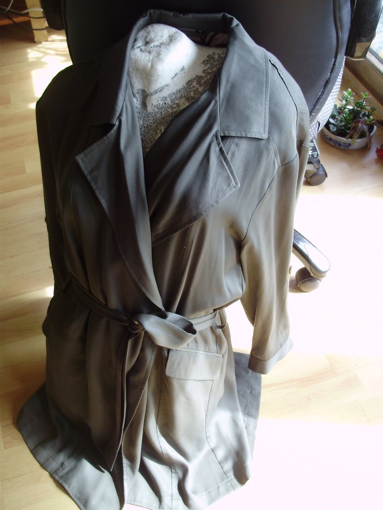 17&Co Fussl Trench locker khaki M NEU