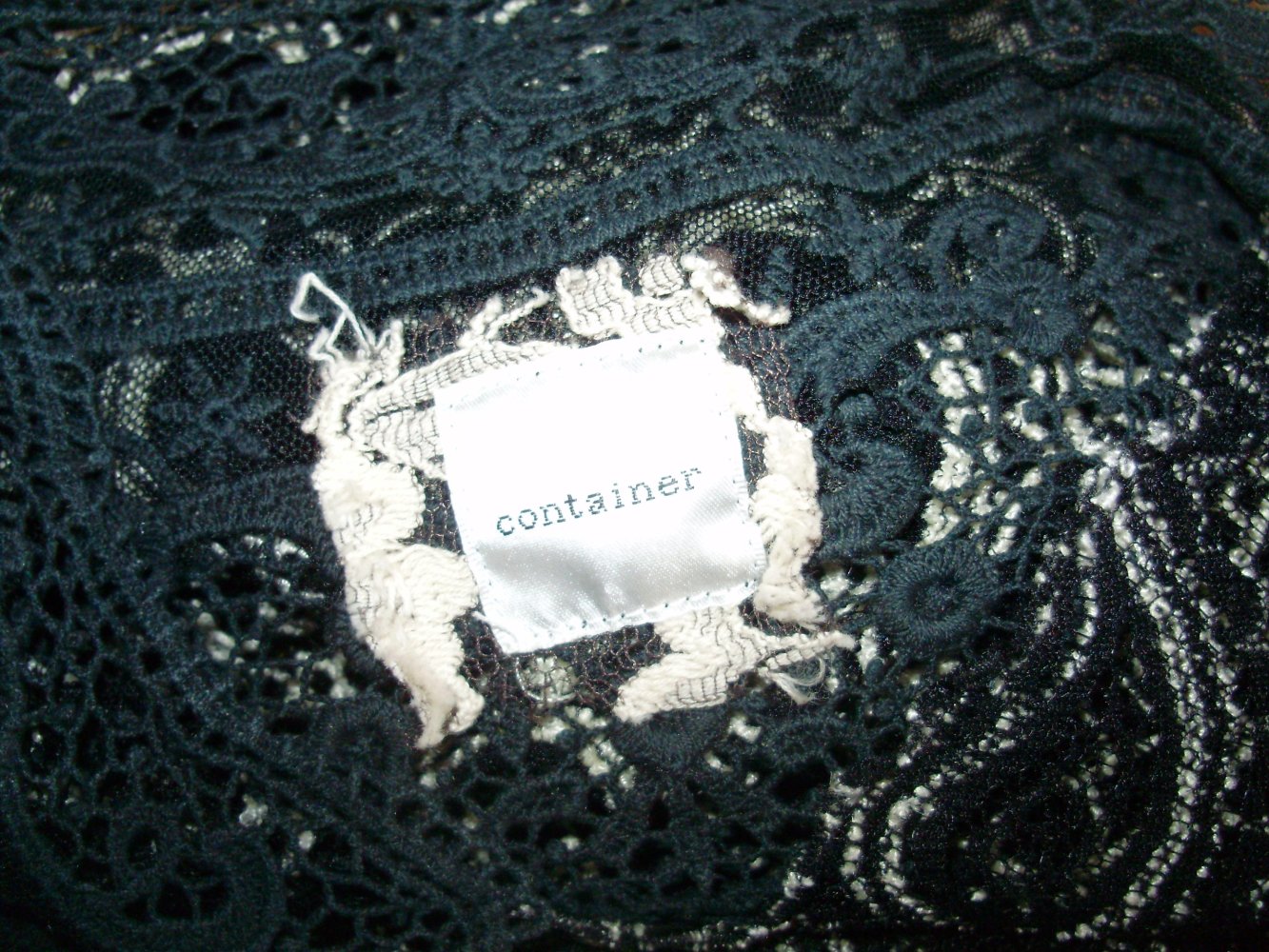 Container Bluse Spitze edel M