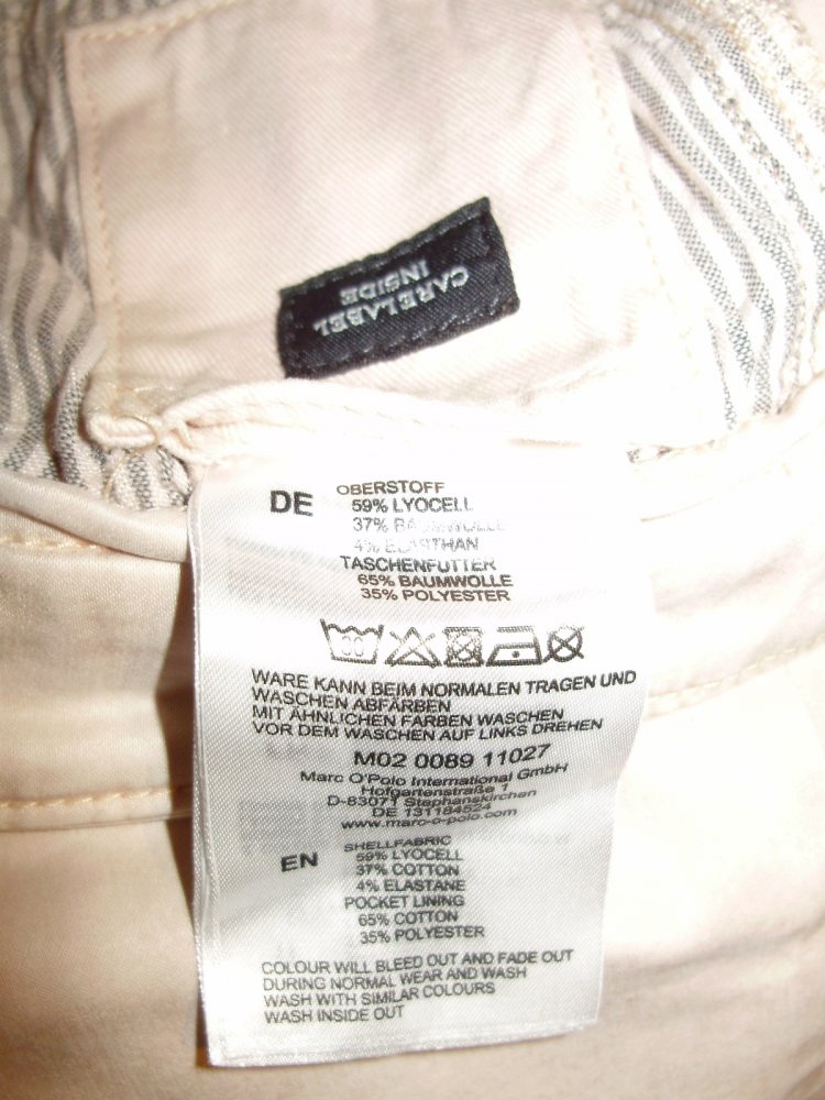 Marc O´Polo Hose Alby Turn up zartrose 29 Stretch