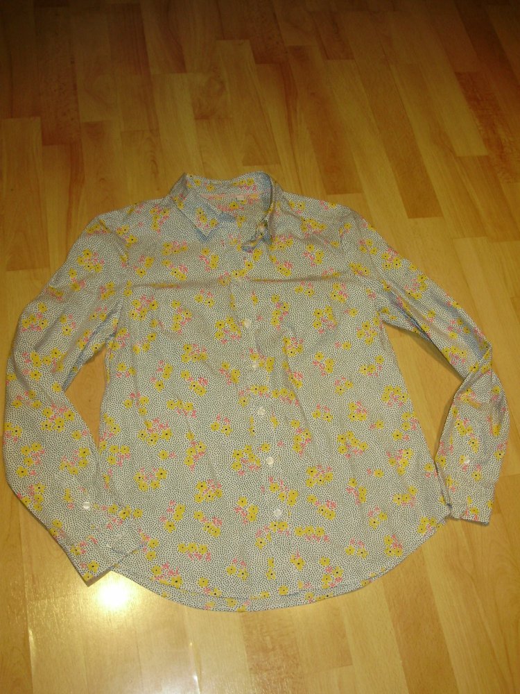 Boden Bluse LA hell Blumen 10R/6R = S