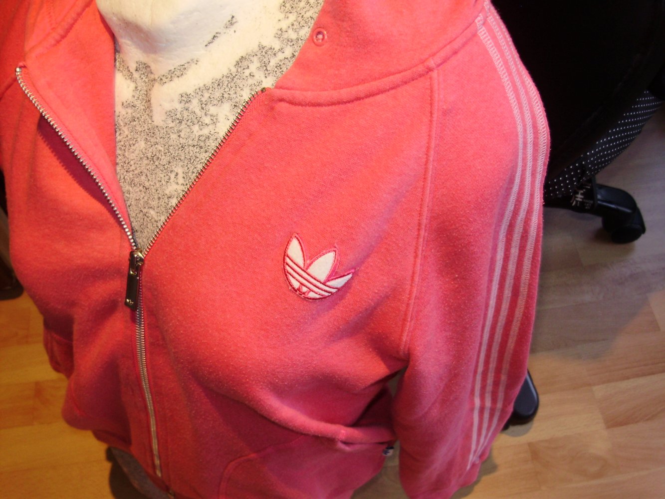 adidas Sweatjacke Vintage pink Gr 40 wie neu