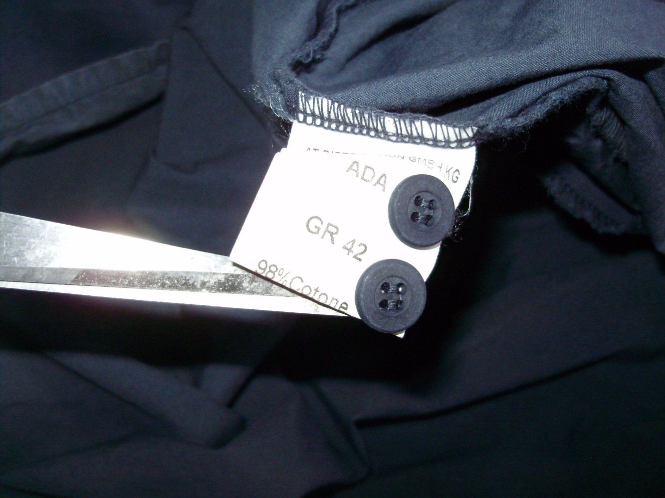 another Hemdblusenkleid jeansblau Gr 42