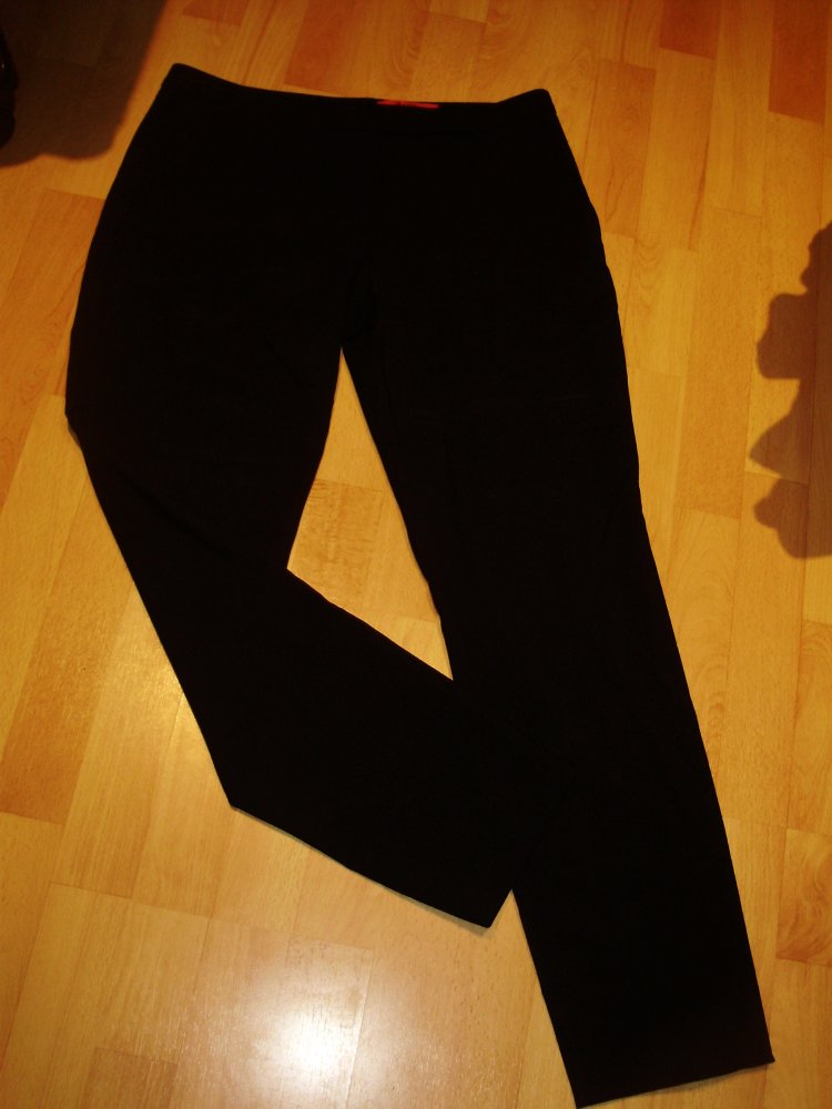 Hugo Boss Hose schwarz Schurwolle 38