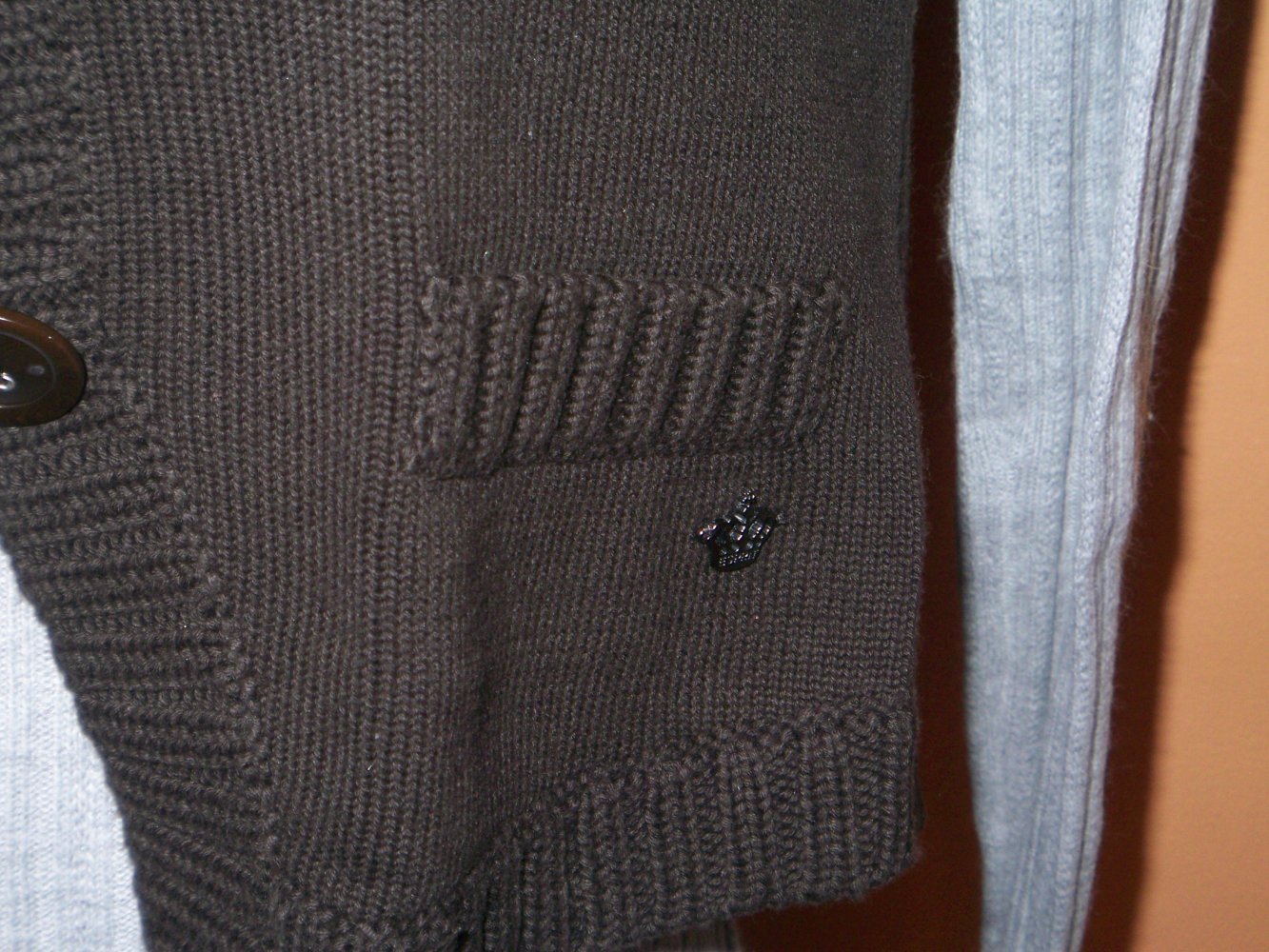 Esprit Edc Strickweste Weste braun M