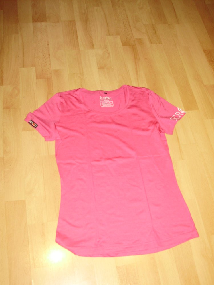 Scroc Austria Shirt pink Merinowolle L