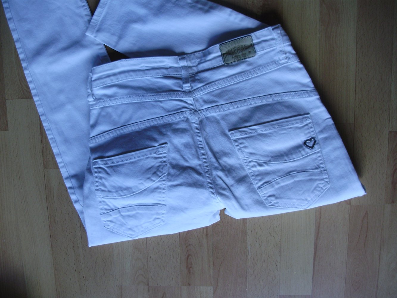 Please Hose weiss XS S wie neu