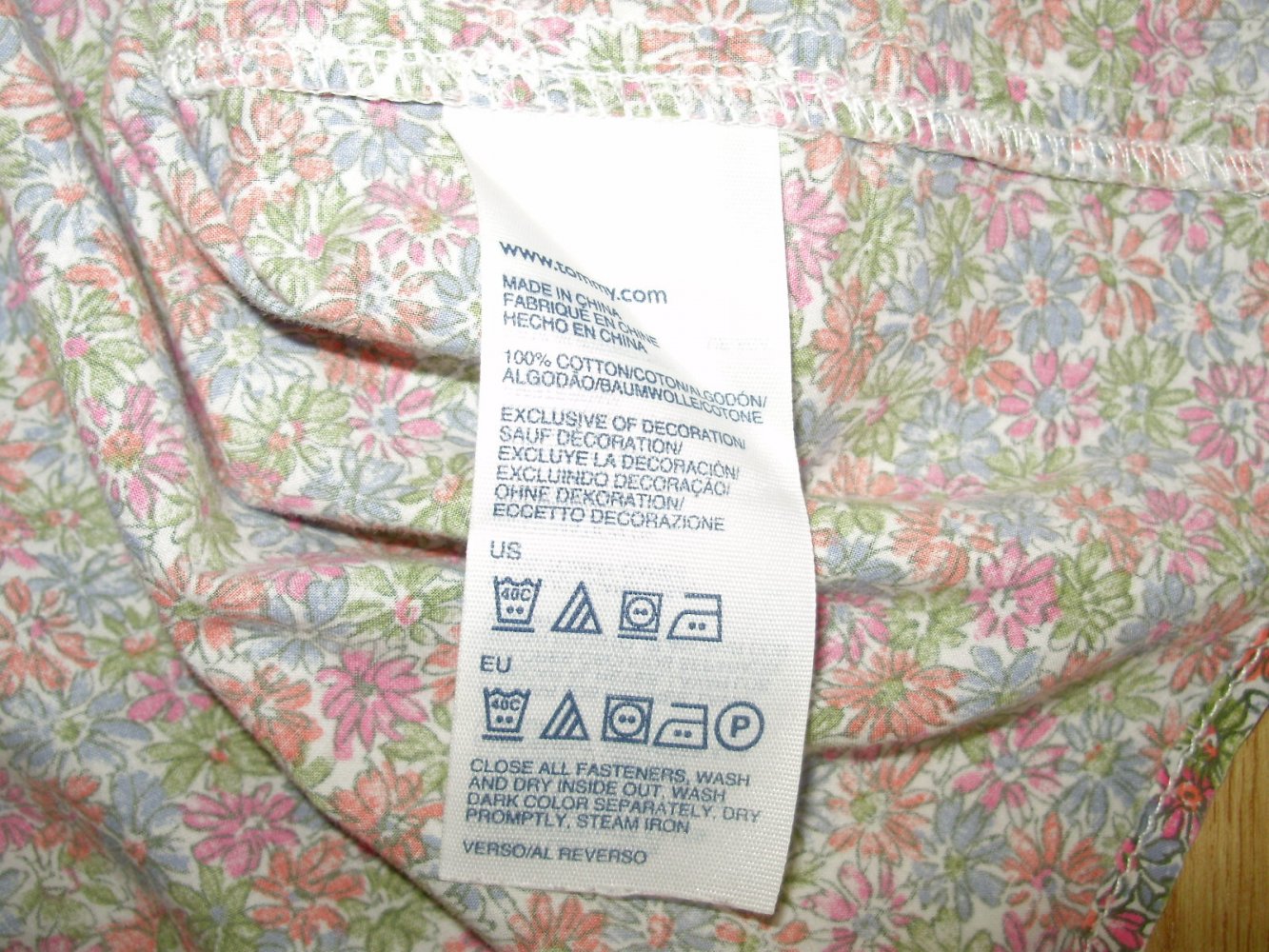 Tommy Hilfiger Hemdblusen Kleid bunt Blumen S