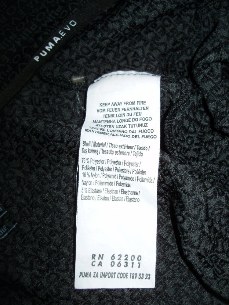 Puma Jacke Evoknit grau kurz Gr 36