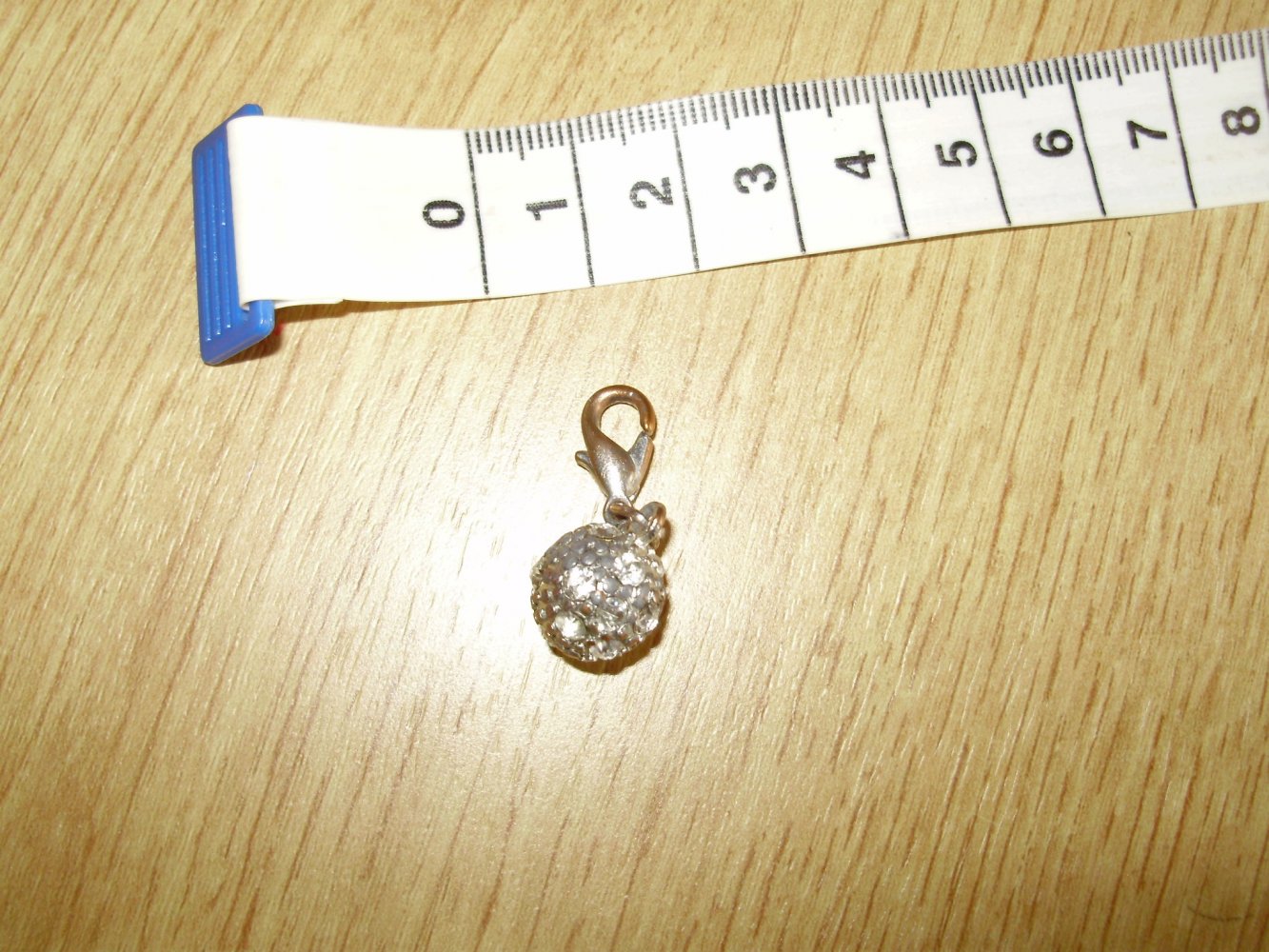 Pilgrim Anhänger silbern Glitzerkugel