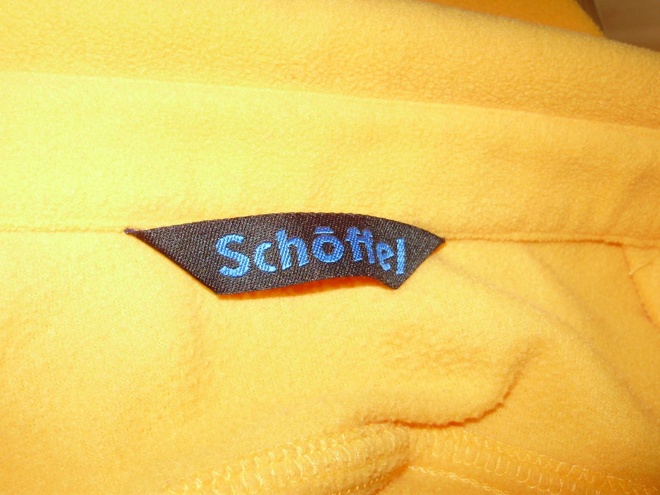 Schöffel Fleecejacke orange 40 passend