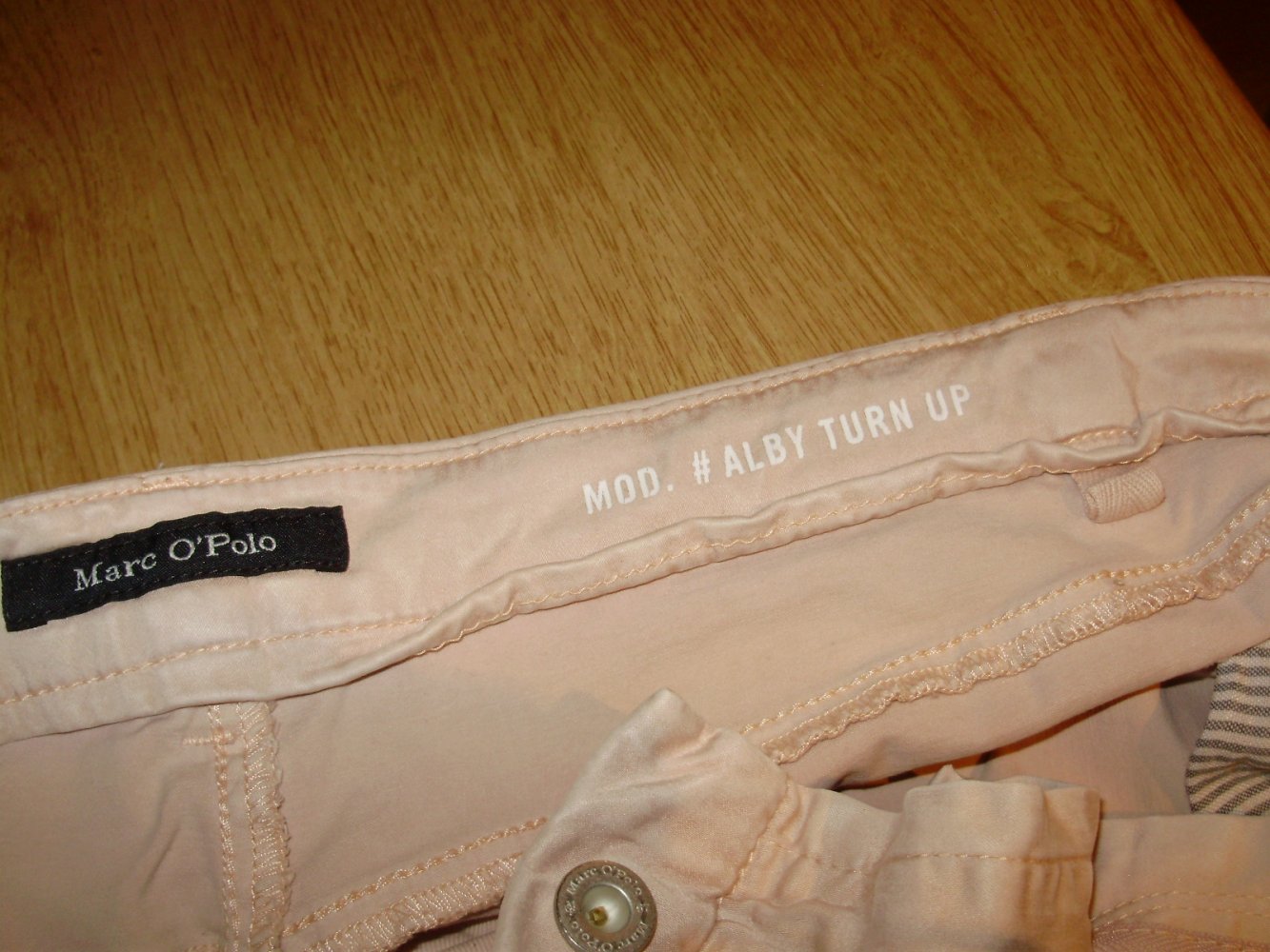 Marc O´Polo Hose Alby Turn up zartrose 29 Stretch