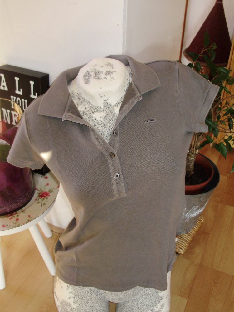 MOP Poloshirt hellgrau Gr S